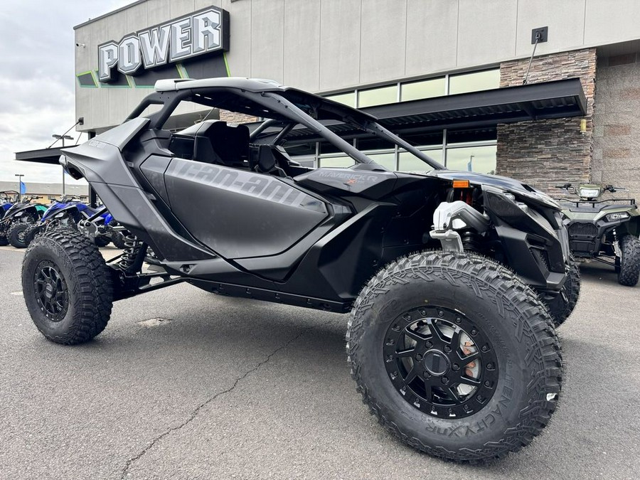 2024 Can-Am® Maverick R X RS with Smart-Shox Triple Black