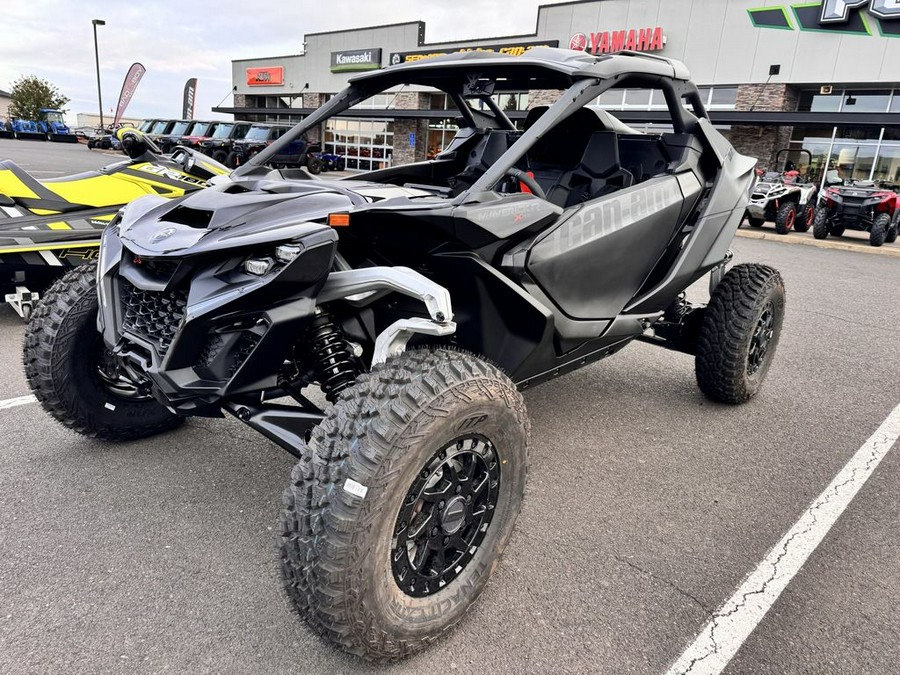 2024 Can-Am® Maverick R X RS with Smart-Shox Triple Black