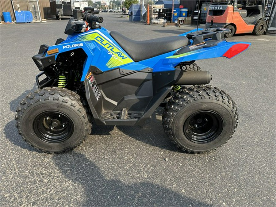 2024 Polaris Industries ATV-24,OUTLAW 70,BLUE/LIME