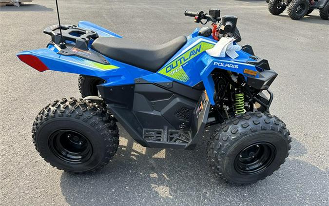 2024 Polaris Industries ATV-24,OUTLAW 70,BLUE/LIME