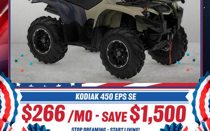 2024 Yamaha Kodiak 450 EPS SE