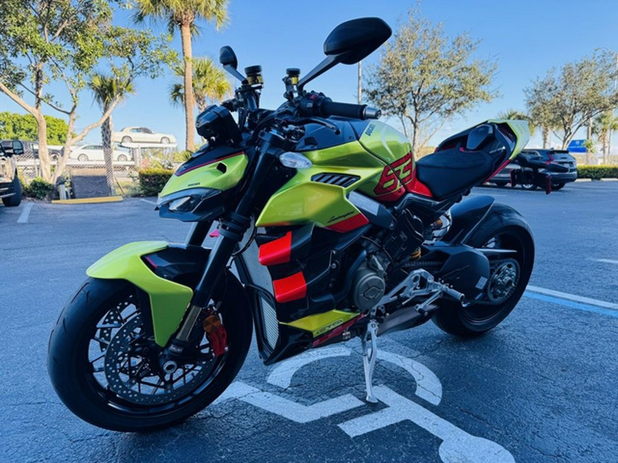 2023 Ducati Streetfighter V4 Lamborghini Livery