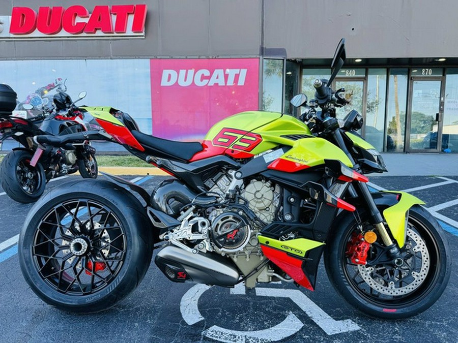 2023 Ducati Streetfighter V4 Lamborghini Livery