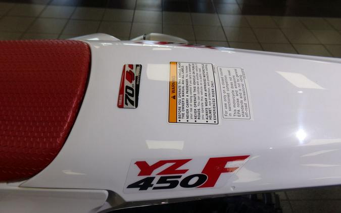 2026 Yamaha YZ450F 70th Anniversary Edition