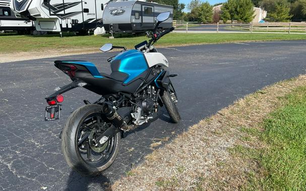 2026 CFMOTO NK 450 - ZEPHYR BLUE