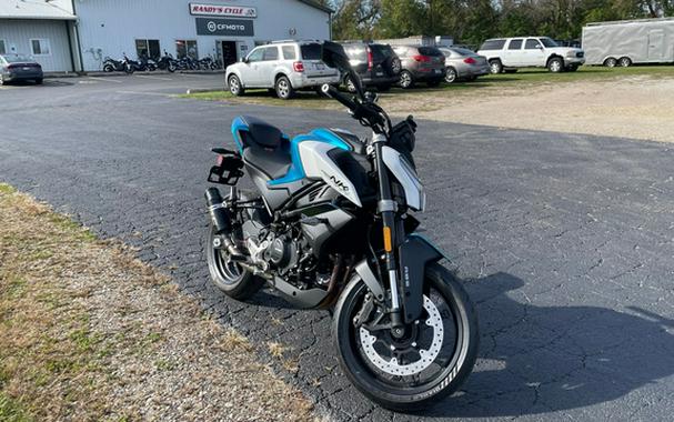 2026 CFMOTO NK 450 - ZEPHYR BLUE