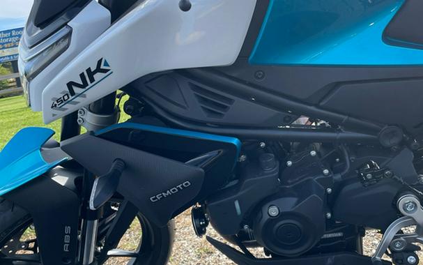 2026 CFMOTO NK 450 - ZEPHYR BLUE
