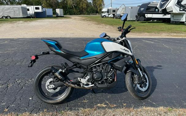 2026 CFMOTO NK 450 - ZEPHYR BLUE