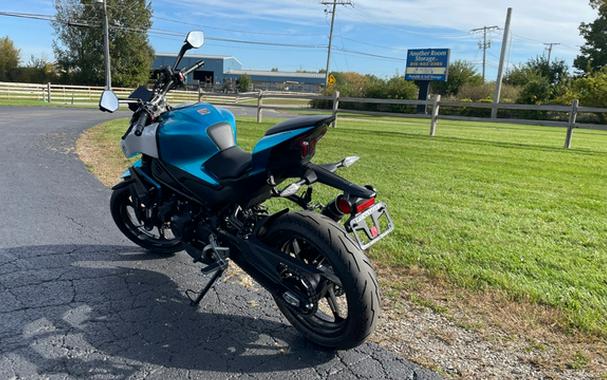 2026 CFMOTO NK 450 - ZEPHYR BLUE