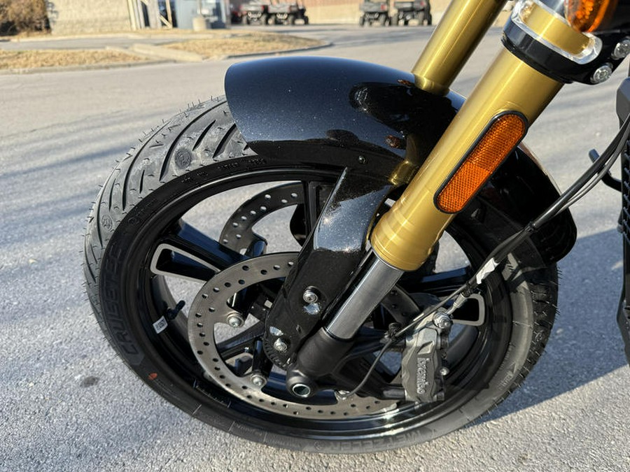 2026 Indian Motorcycle® 101 Scout® Black Crystal with Super Graphite