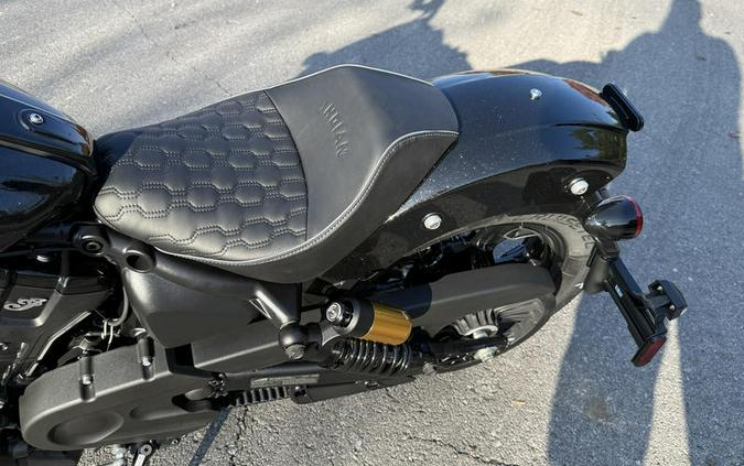 2026 Indian Motorcycle® 101 Scout® Black Crystal with Super Graphite