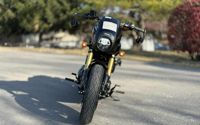 2026 Indian Motorcycle® 101 Scout® Black Crystal with Super Graphite