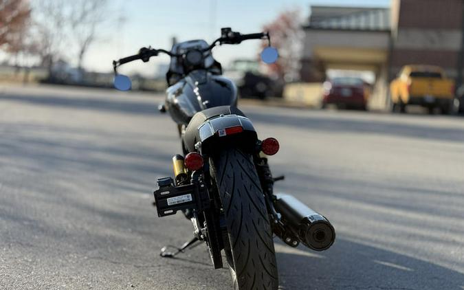 2026 Indian Motorcycle® 101 Scout® Black Crystal with Super Graphite