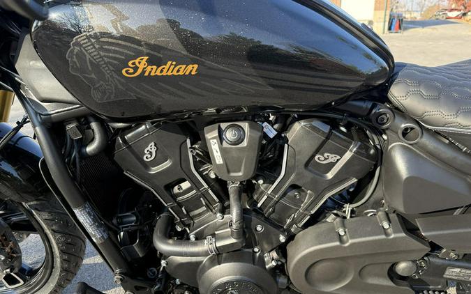 2026 Indian Motorcycle® 101 Scout® Black Crystal with Super Graphite