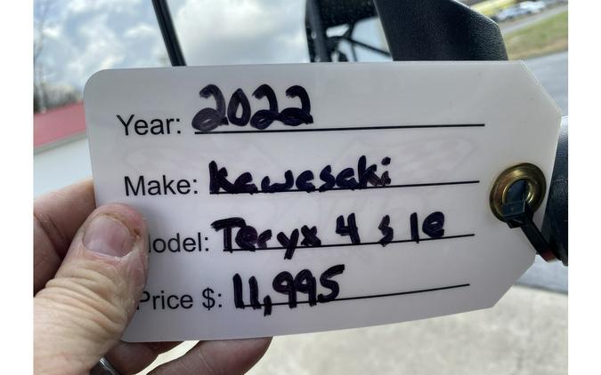 2022 Kawasaki TERYX 4 S LE EPS