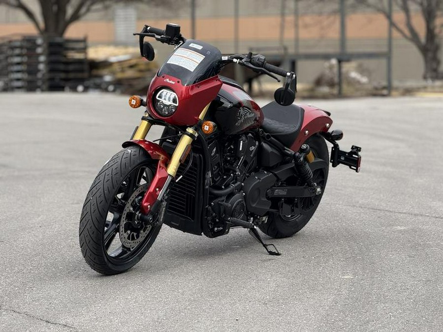 2026 Indian Motorcycle® 101 Scout® Sunset Red Metallic