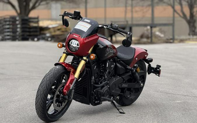 2026 Indian Motorcycle® 101 Scout® Sunset Red Metallic