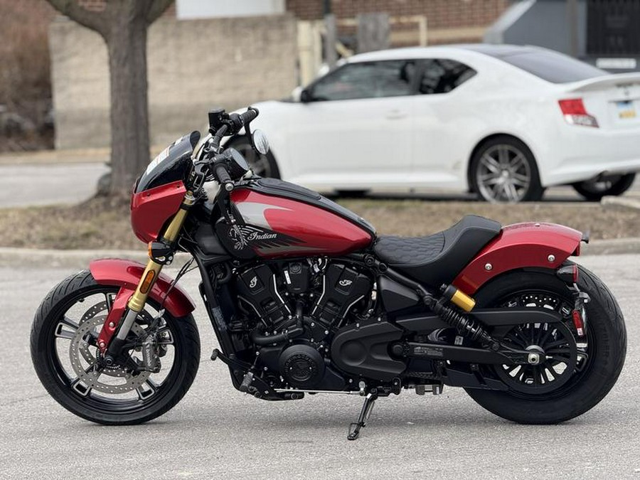 2026 Indian Motorcycle® 101 Scout® Sunset Red Metallic