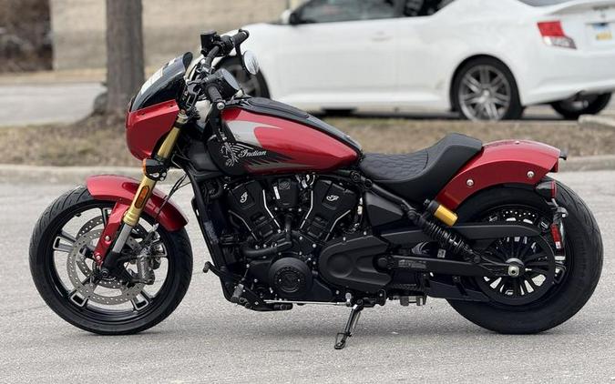 2026 Indian Motorcycle® 101 Scout® Sunset Red Metallic