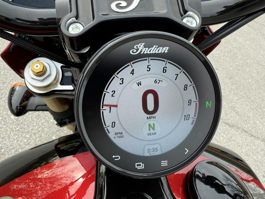 2026 Indian Motorcycle® 101 Scout® Sunset Red Metallic