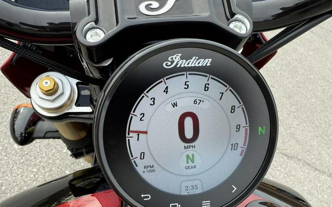 2026 Indian Motorcycle® 101 Scout® Sunset Red Metallic