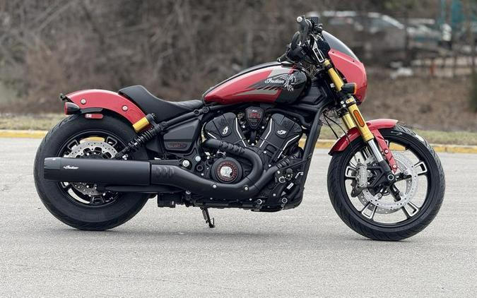2026 Indian Motorcycle® 101 Scout® Sunset Red Metallic