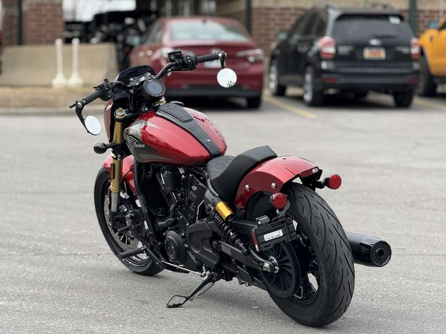 2026 Indian Motorcycle® 101 Scout® Sunset Red Metallic