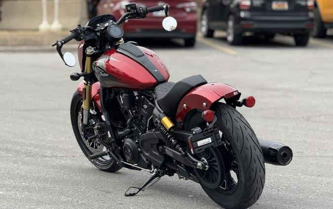 2026 Indian Motorcycle® 101 Scout® Sunset Red Metallic