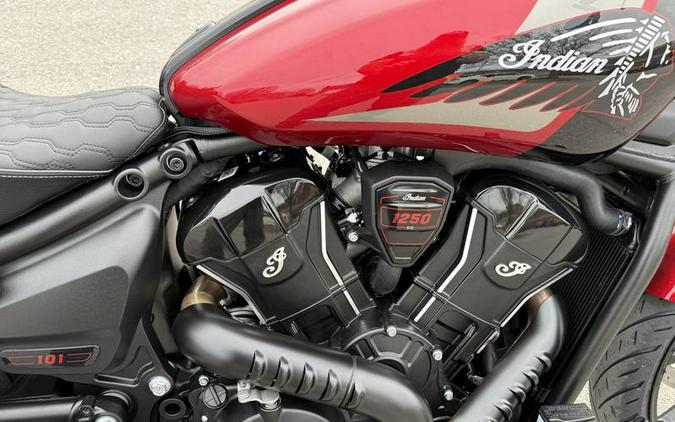 2026 Indian Motorcycle® 101 Scout® Sunset Red Metallic
