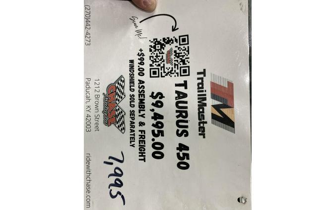 2022 TrailMaster TAURUS 450U