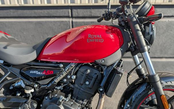 2027 Royal Enfield Guerrilla 450 Apex Red