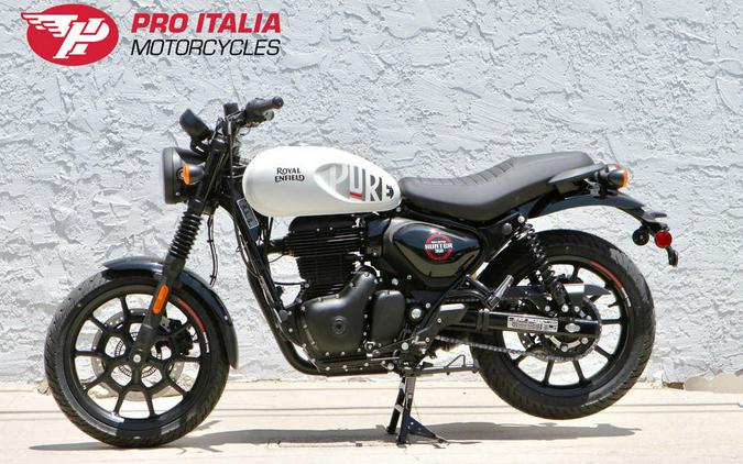 2023 Royal Enfield Hunter 350 Dapper White