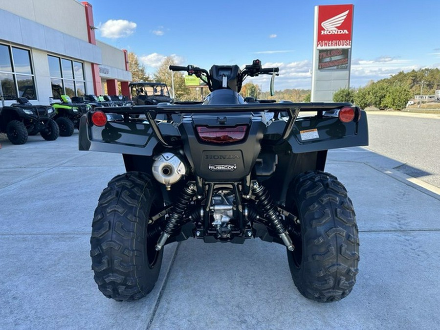 2024 Honda FourTrax Foreman Rubicon 4x4 EPS Black Forest Gree