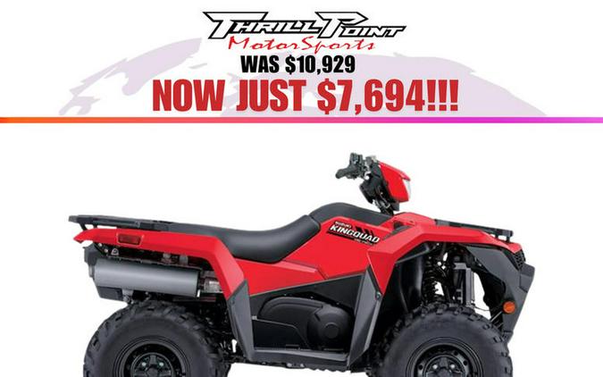 2025 Suzuki KingQuad 750AXi Power Steering