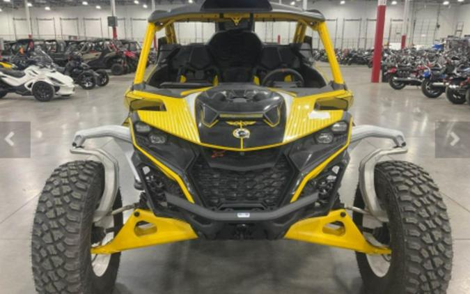 2024 Can-Am® Maverick R X RS Carbon Black & Neo Yellow