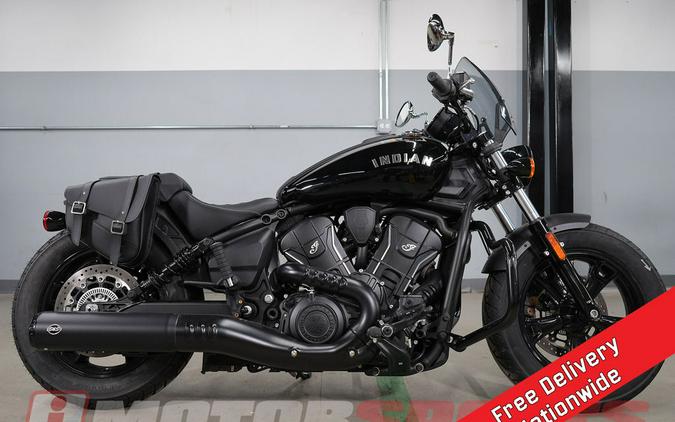 2025 Indian Motorcycle® Scout® Sixty Bobber Black Metallic