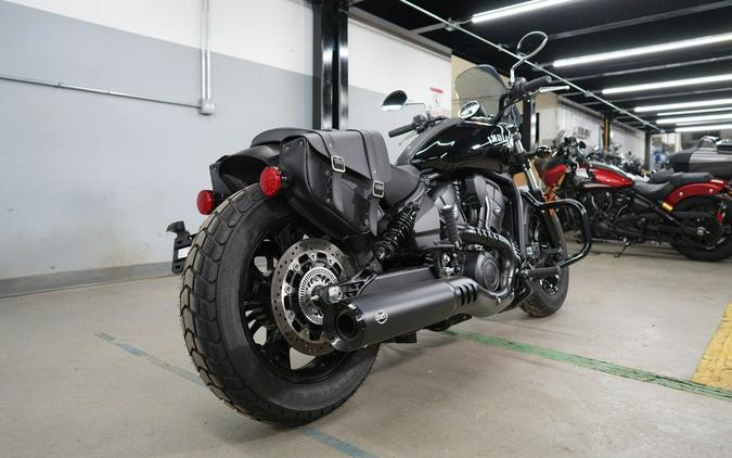 2025 Indian Motorcycle® Scout® Sixty Bobber Black Metallic