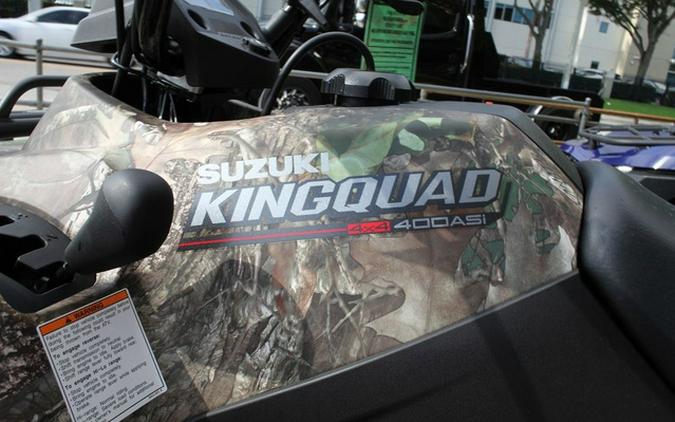 2024 Suzuki Kingquad 400Asi SE Camo