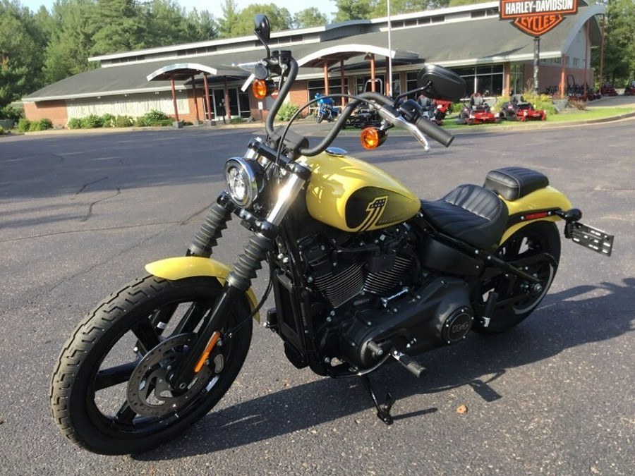 2023 Harley-Davidson Street Bob 114 INDUSTRIAL YLW