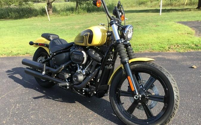 2023 Harley-Davidson Street Bob 114 INDUSTRIAL YLW