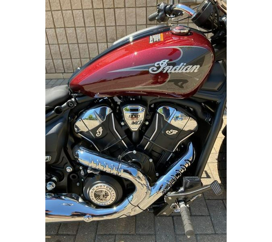 2025 Indian Motorcycle® Super Scout® Maroon Metallic with Graphics