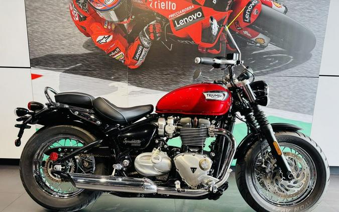 2022 Triumph Bonneville Speedmaster Red Hopper