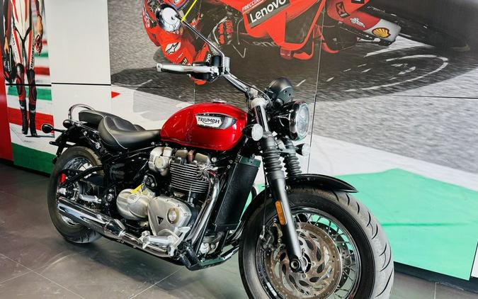 2022 Triumph Bonneville Speedmaster Red Hopper