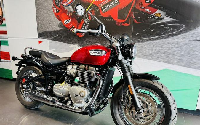 2022 Triumph Bonneville Speedmaster Red Hopper