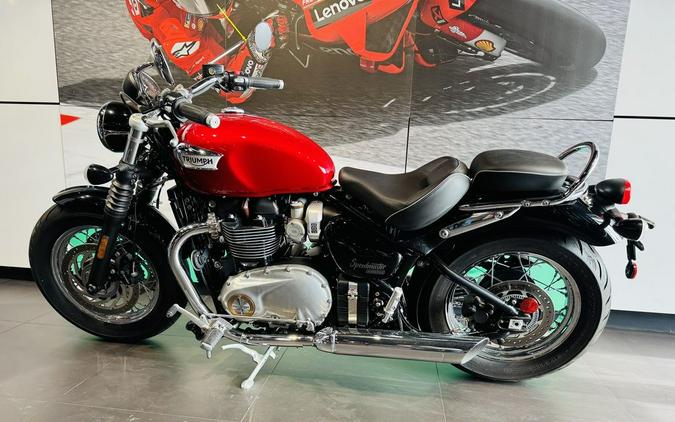 2022 Triumph Bonneville Speedmaster Red Hopper