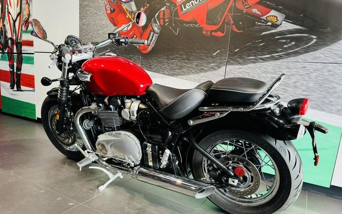 2022 Triumph Bonneville Speedmaster Red Hopper