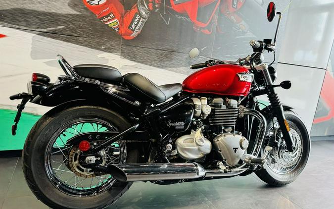 2022 Triumph Bonneville Speedmaster Red Hopper