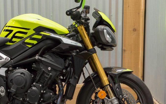 2024 Triumph Street Triple 765 Moto2 Edition Racing Yellow