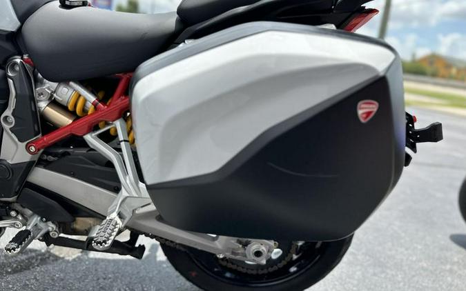 2023 Ducati Multistrada V4S Iceberg White - Alloy Wheels