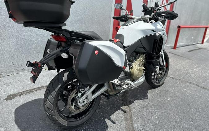 2023 Ducati Multistrada V4S Iceberg White - Alloy Wheels